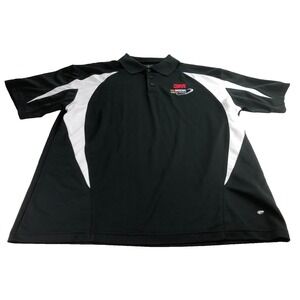 Tonix Nascar 3M Men's Polo‎ Shirt XL Short Sleeve Black Officially Licensed